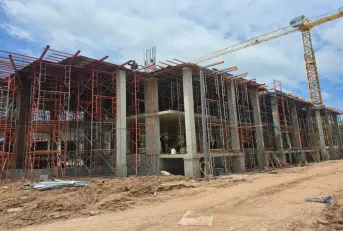 Ход строительства