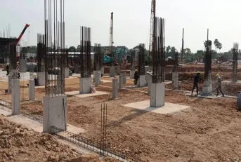 Ход строительства