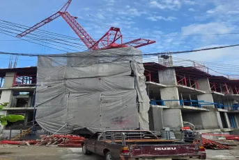 Ход строительства