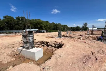 Ход строительства