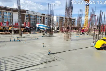 Ход строительства