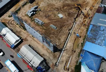 Ход строительства