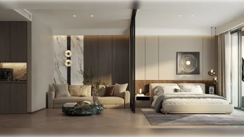 1 bedroom, 58,0 м²