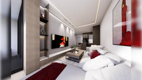 1 bedroom, 54,0 м²