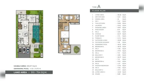 5 bedroom, 596,0 м²