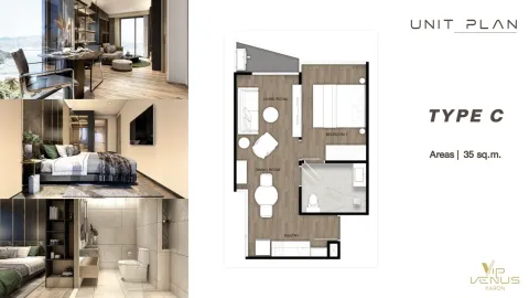 1 bedroom, 30,0 м²