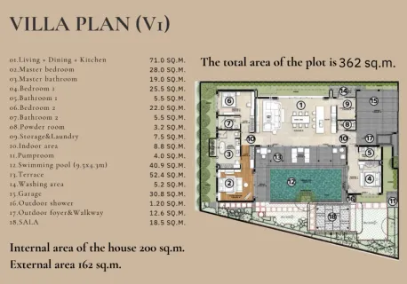 4 bedroom, 373,0 м²