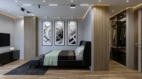 1 bedroom, 73,0 м²