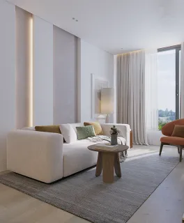 1 bedroom, 75,0 м²