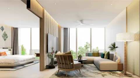 1 bedroom, 58,0 м²