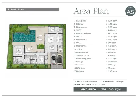 3 bedroom, 388,0 м²