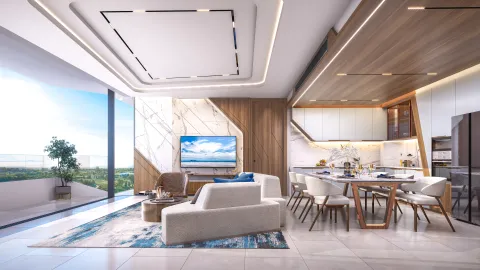 3 bedroom, 124,0 м²