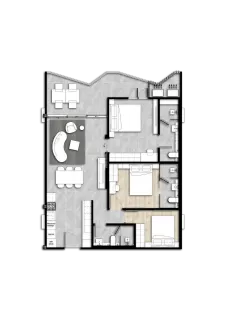 3 bedroom, 96,0 м²