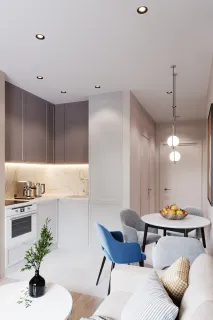 2 bedroom, 64,0 м²