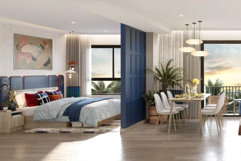 2 bedroom, 61,0 м²