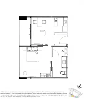 1 bedroom, 52,0 м²