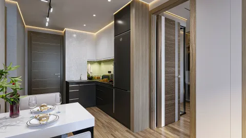 1 bedroom, 73,0 м²