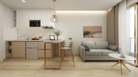 1 bedroom, 35,0 м²