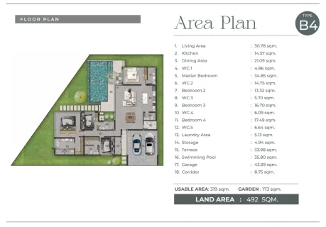 4 bedroom, 319,0 м²