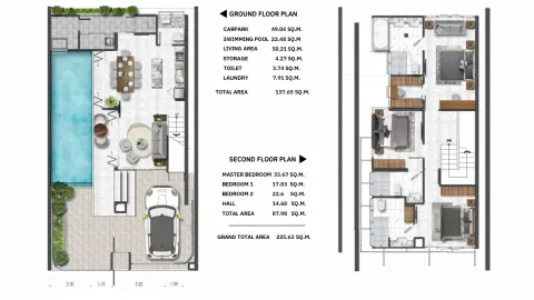 3 bedroom, 226,0 м²