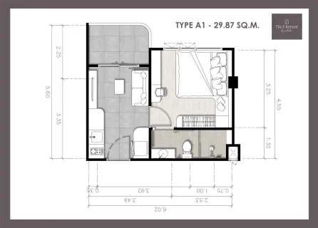 1 bedroom, 93,0 м²