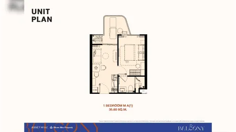 1 bedroom, 33,0 м²