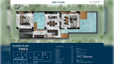 3 bedroom, 388,0 м²