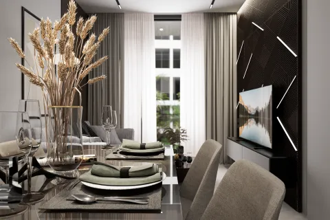 1 bedroom, 43,0 м²